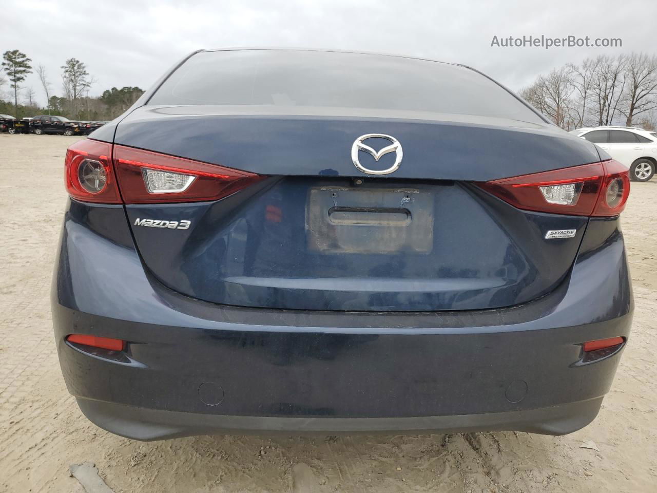 2016 Mazda 3 Sport Blue vin: 3MZBM1U78GM237334