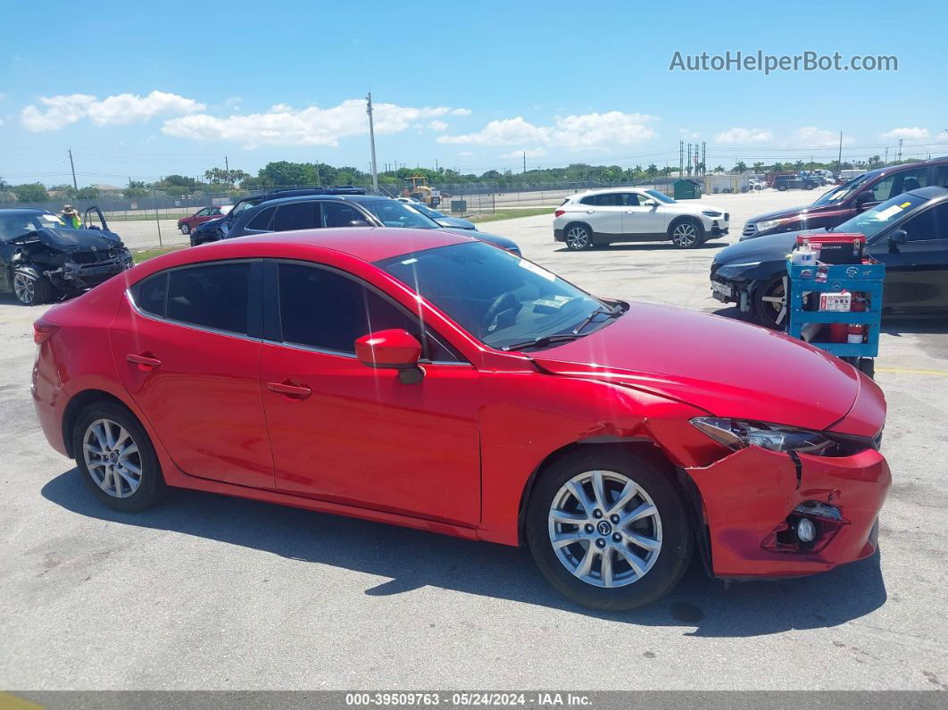 2016 Mazda Mazda3 I Sport Red vin: 3MZBM1U78GM243537