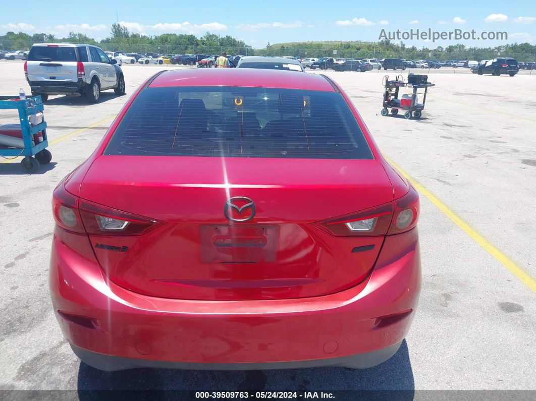 2016 Mazda Mazda3 I Sport Red vin: 3MZBM1U78GM243537