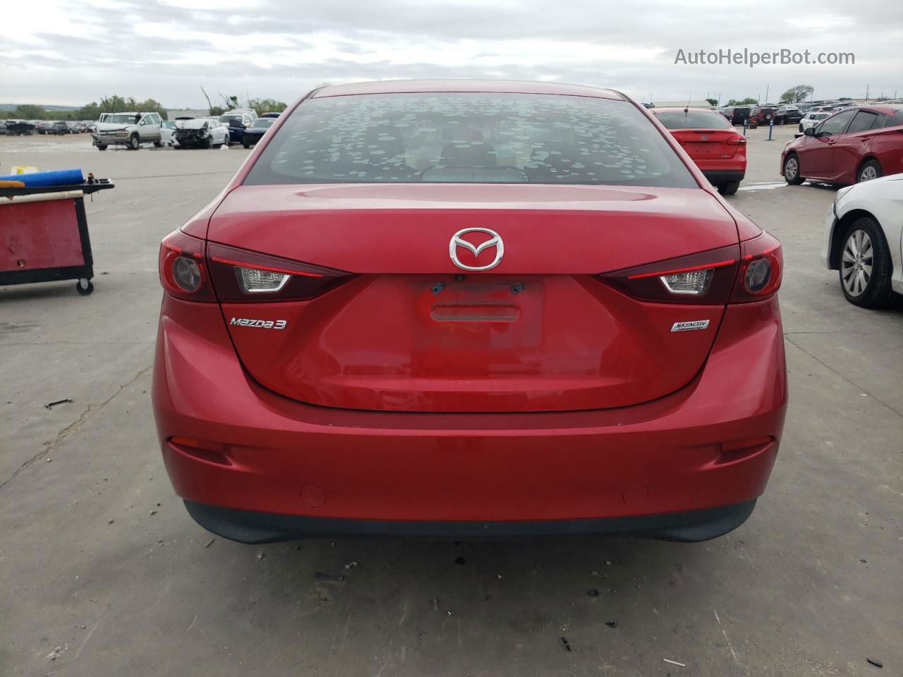 2016 Mazda 3 Sport Red vin: 3MZBM1U78GM259253