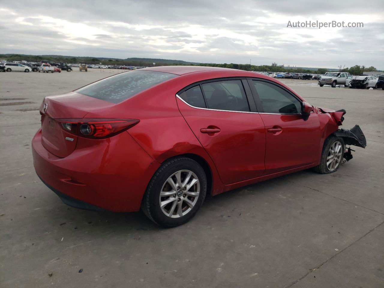 2016 Mazda 3 Sport Red vin: 3MZBM1U78GM259253