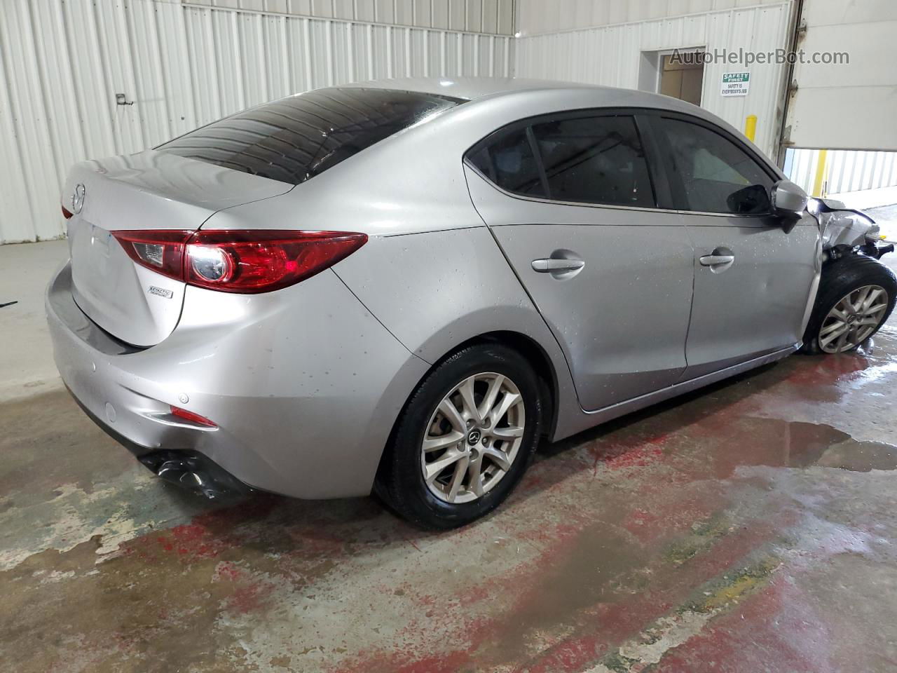 2016 Mazda 3 Sport Gray vin: 3MZBM1U78GM270043