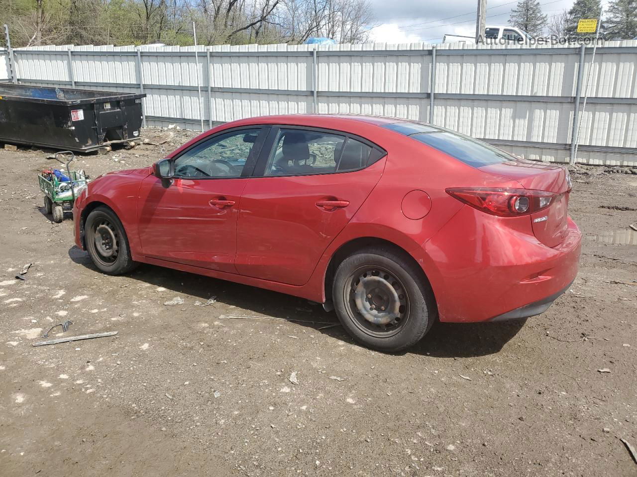 2014 Mazda 3 Sport Красный vin: 3MZBM1U79EM102621