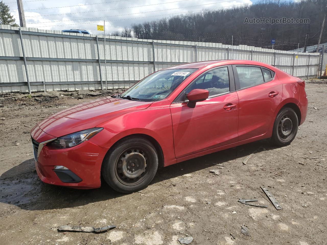 2014 Mazda 3 Sport Red vin: 3MZBM1U79EM102621