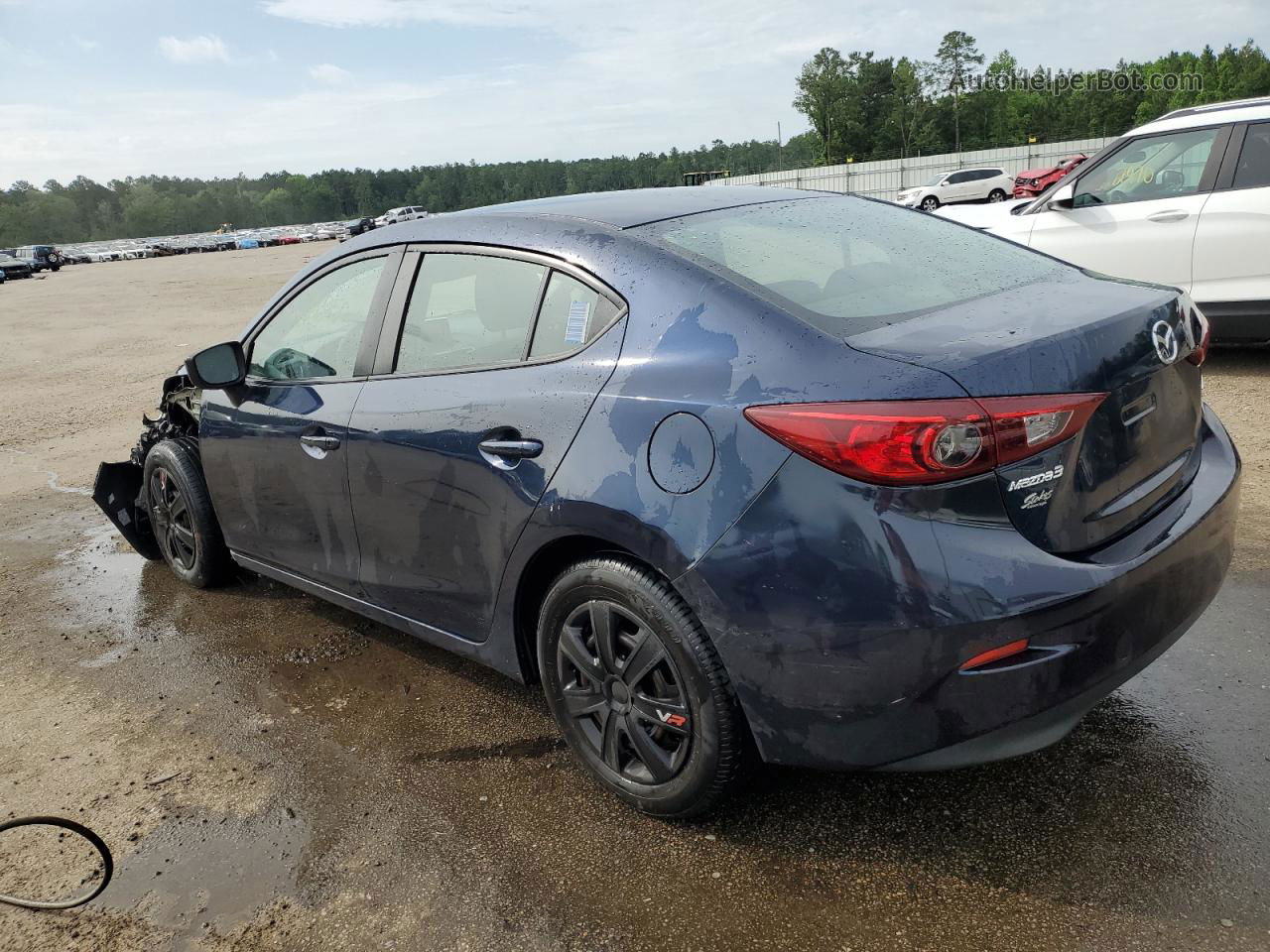 2015 Mazda 3 Sport Blue vin: 3MZBM1U79FM189809