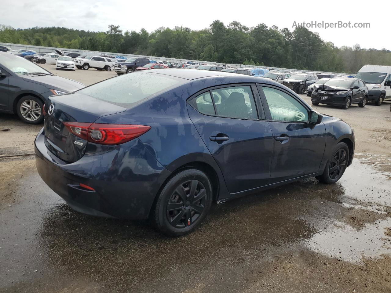 2015 Mazda 3 Sport Blue vin: 3MZBM1U79FM189809