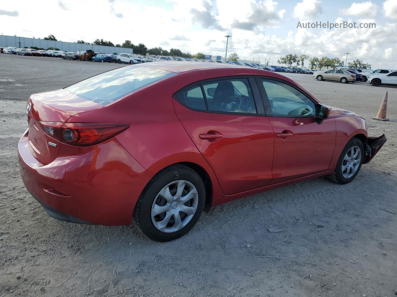 2015 Mazda 3 Sport Red vin: 3MZBM1U7XFM169214