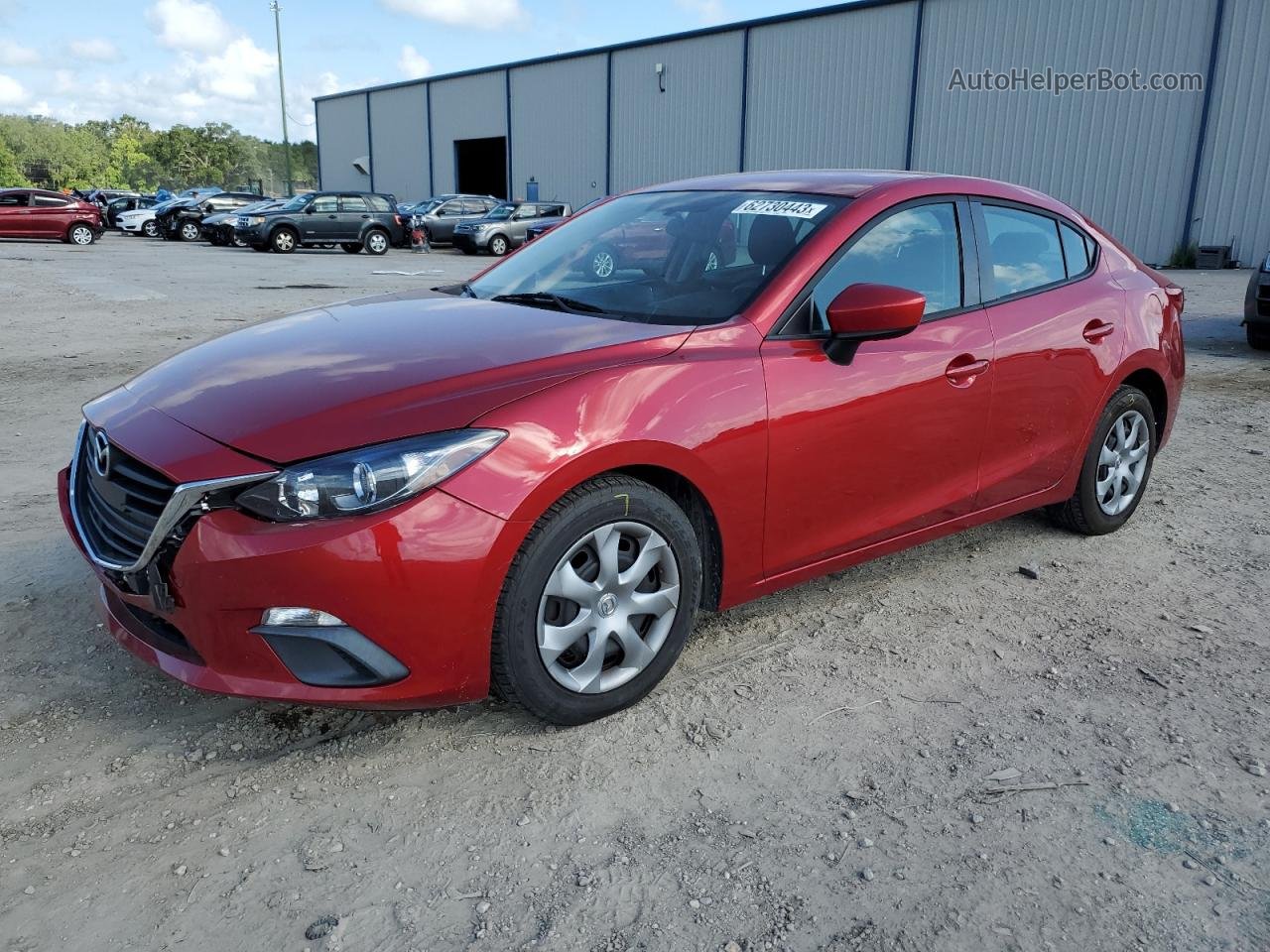 2015 Mazda 3 Sport Red vin: 3MZBM1U7XFM169214