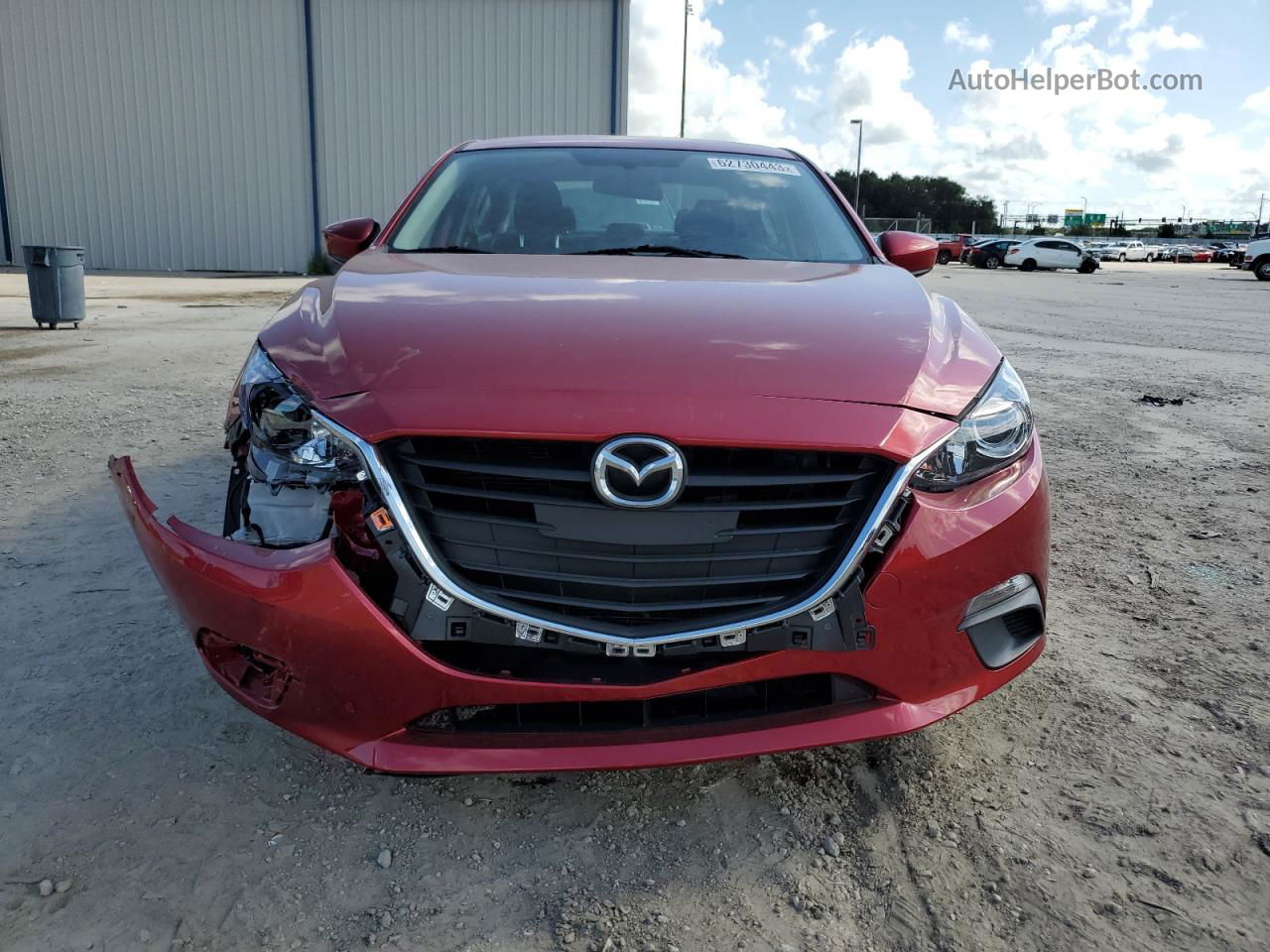 2015 Mazda 3 Sport Red vin: 3MZBM1U7XFM169214