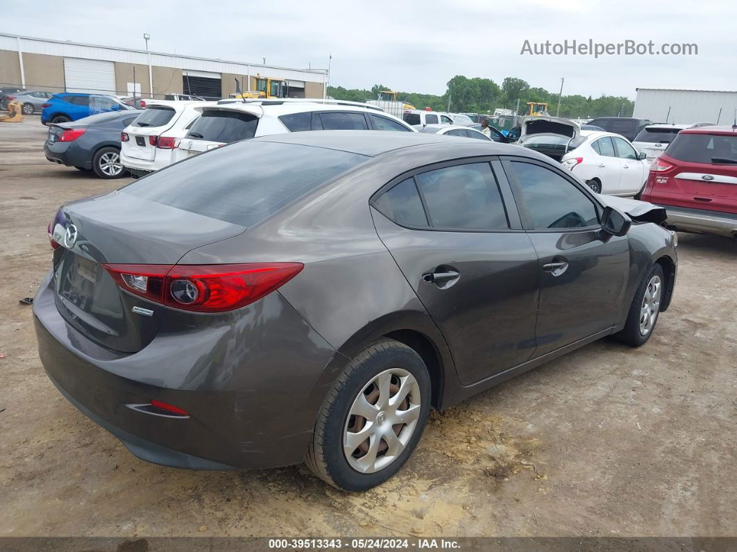 2015 Mazda Mazda3 I Sport Gray vin: 3MZBM1U7XFM169956