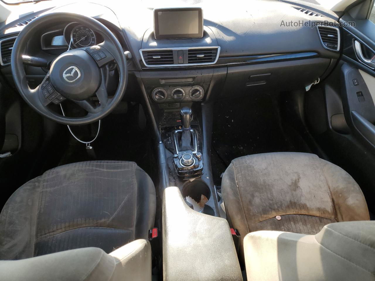 2015 Mazda 3 Sport Белый vin: 3MZBM1U7XFM171383