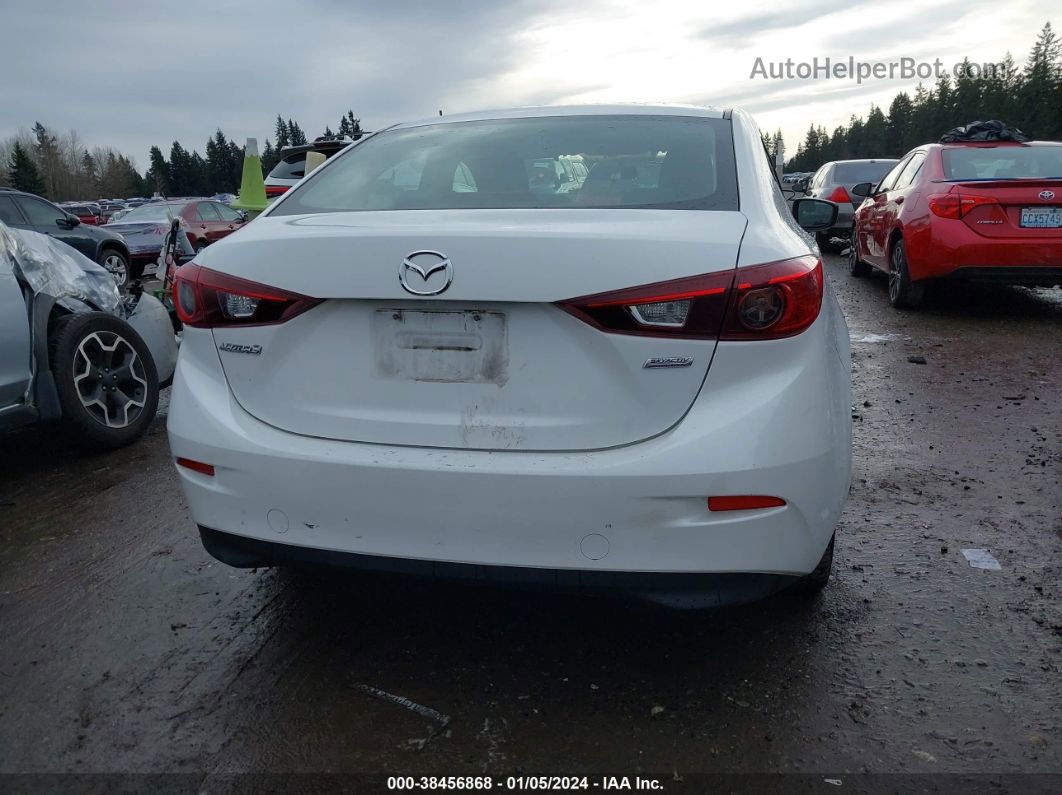 2015 Mazda Mazda3 I Sport Белый vin: 3MZBM1U7XFM173621