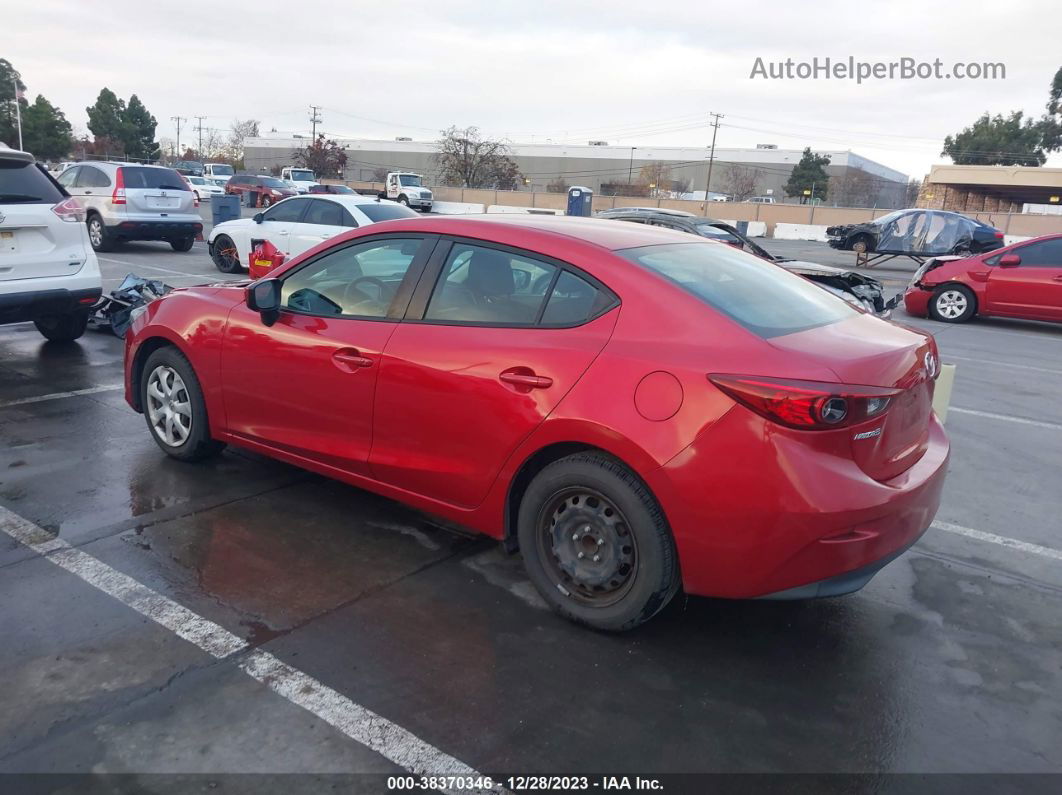 2015 Mazda Mazda3 I Sport Красный vin: 3MZBM1U7XFM189768