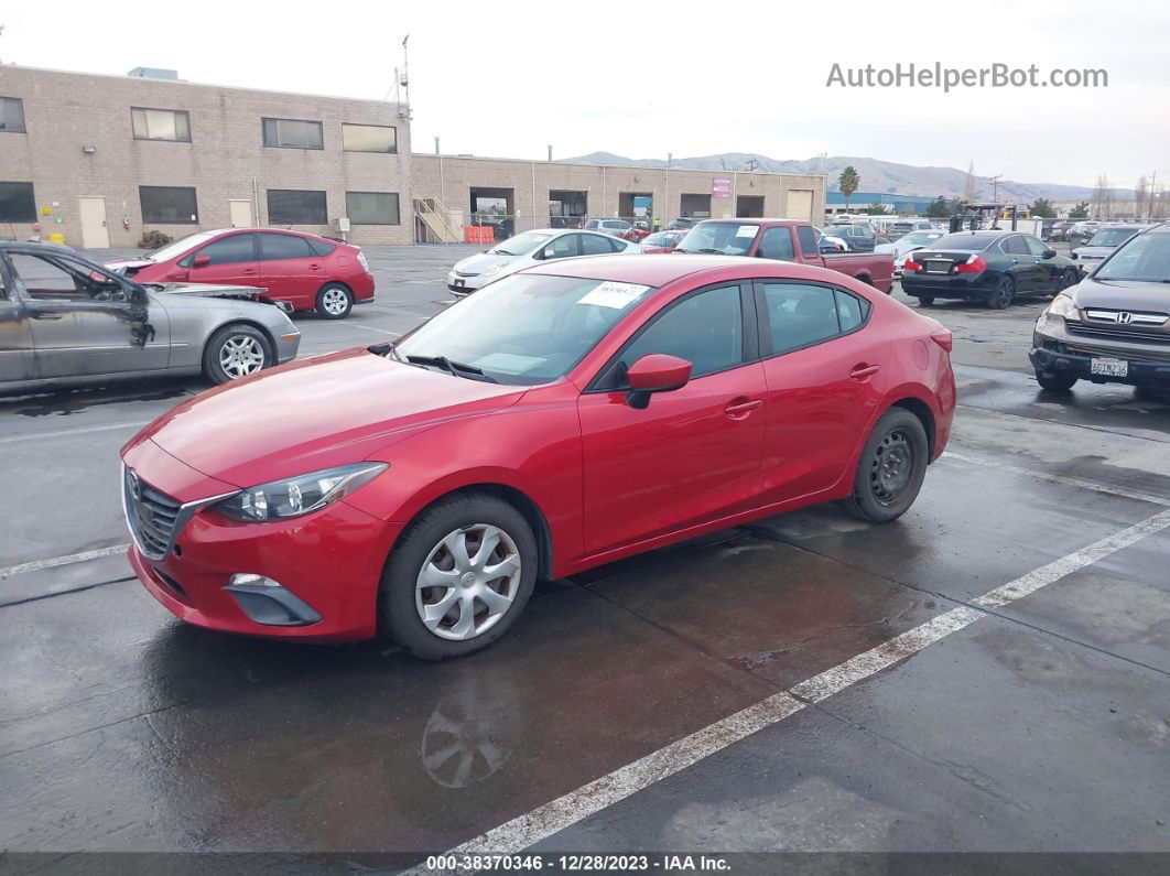 2015 Mazda Mazda3 I Sport Красный vin: 3MZBM1U7XFM189768