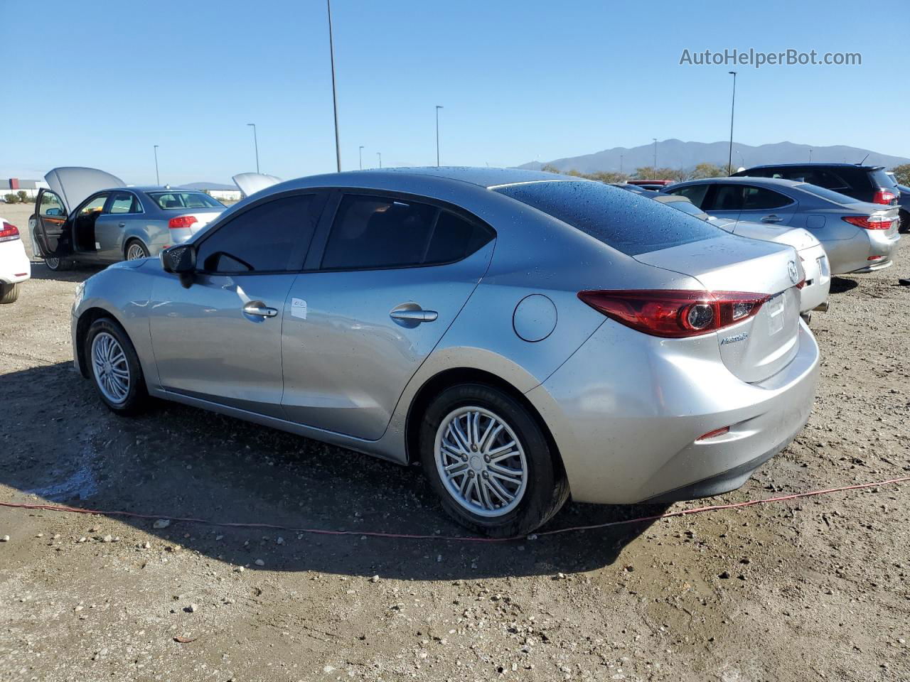 2015 Mazda 3 Sport Gray vin: 3MZBM1U7XFM205824