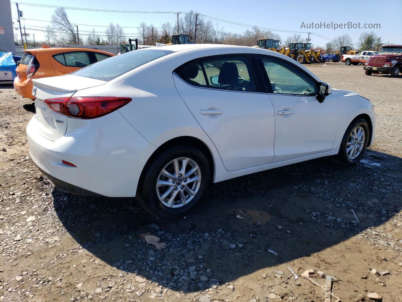 2015 Mazda 3 Touring Белый vin: 3MZBM1V70FM131053