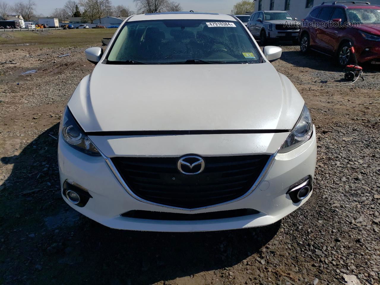 2015 Mazda 3 Touring Белый vin: 3MZBM1V70FM131053