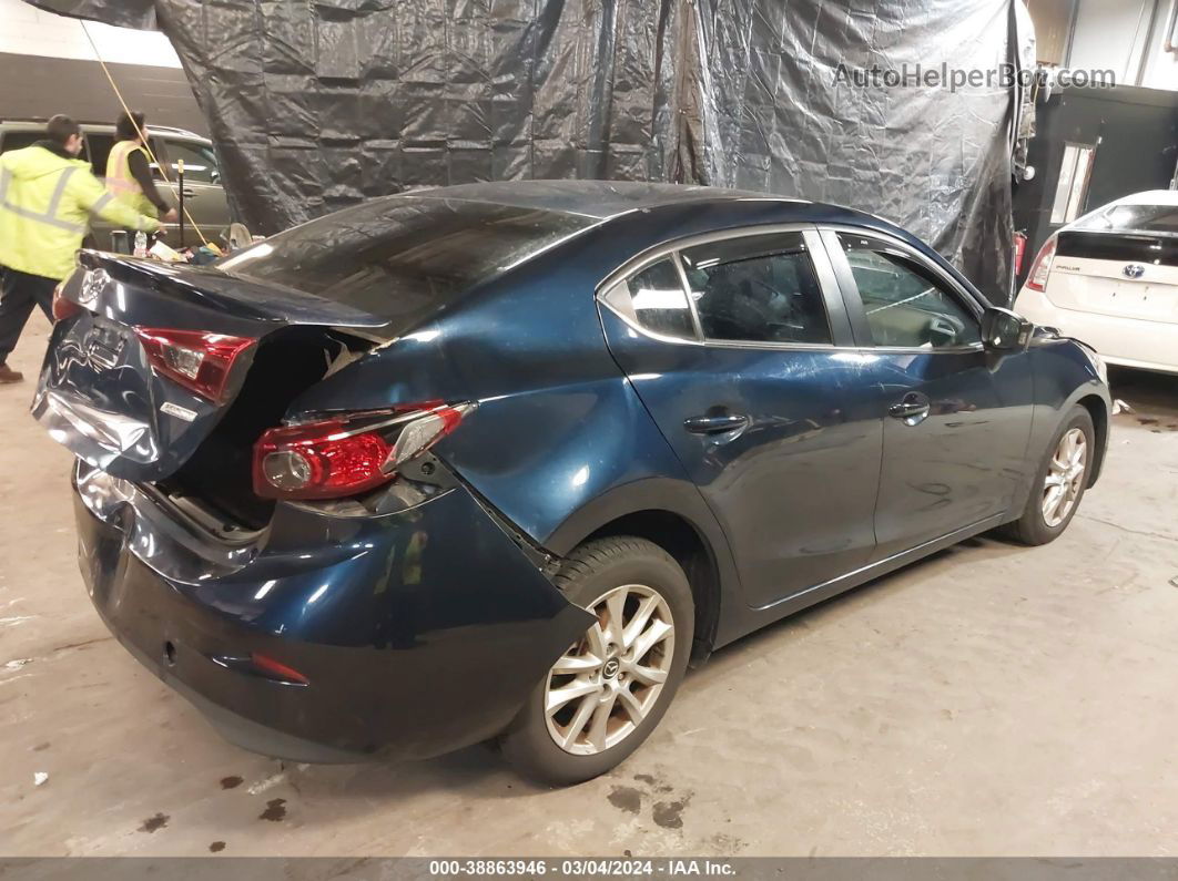 2015 Mazda Mazda3 I Touring Blue vin: 3MZBM1V70FM151996