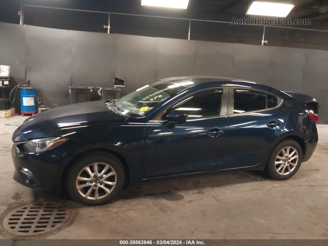 2015 Mazda Mazda3 I Touring Blue vin: 3MZBM1V70FM151996