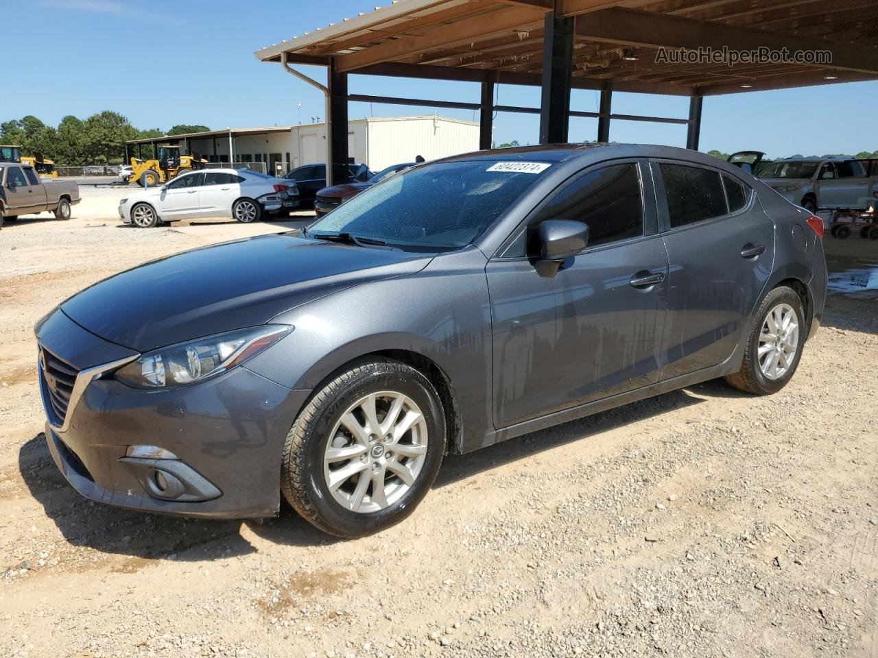 2015 Mazda 3 Touring Charcoal vin: 3MZBM1V70FM153375