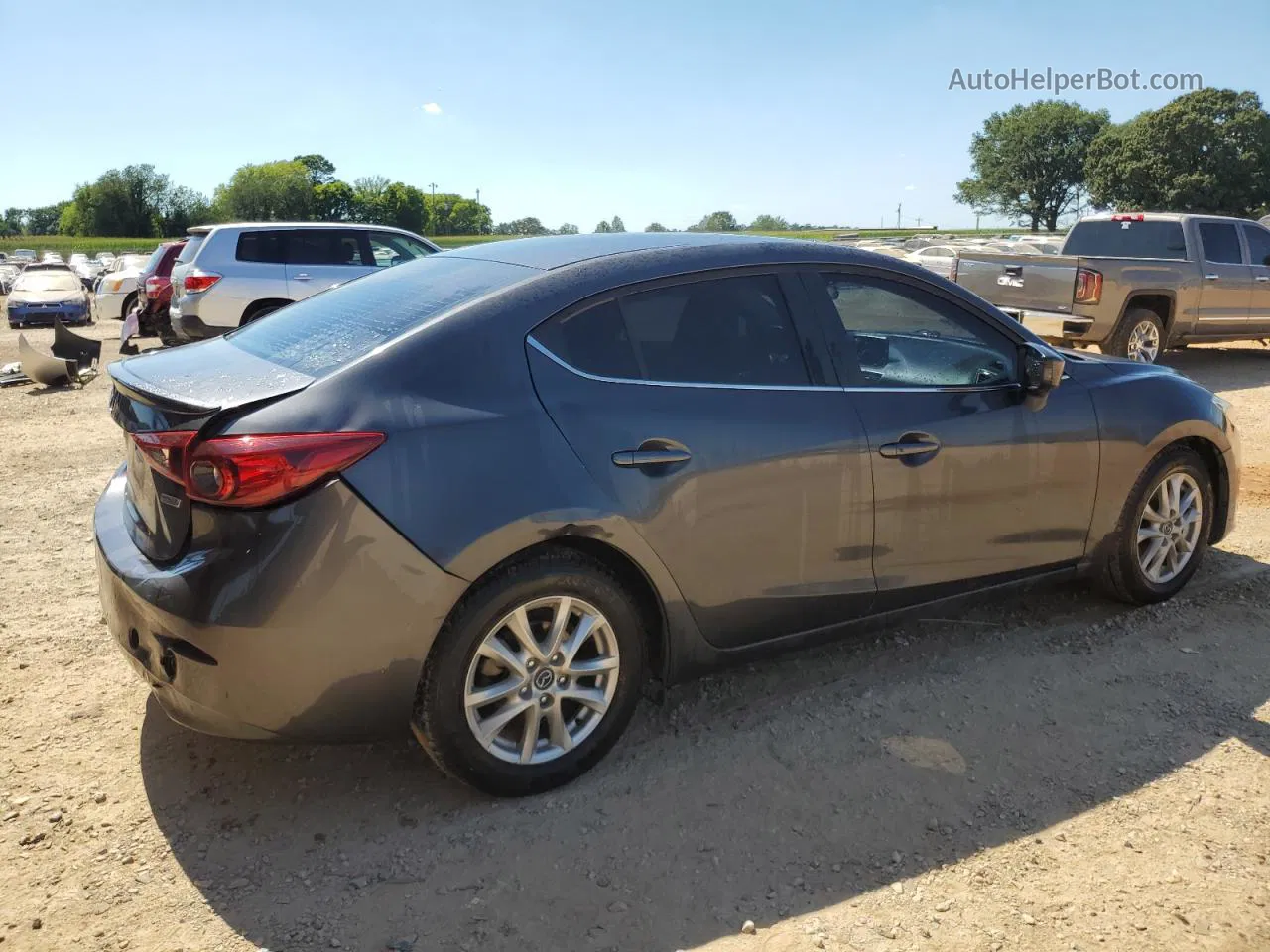 2015 Mazda 3 Touring Charcoal vin: 3MZBM1V70FM153375