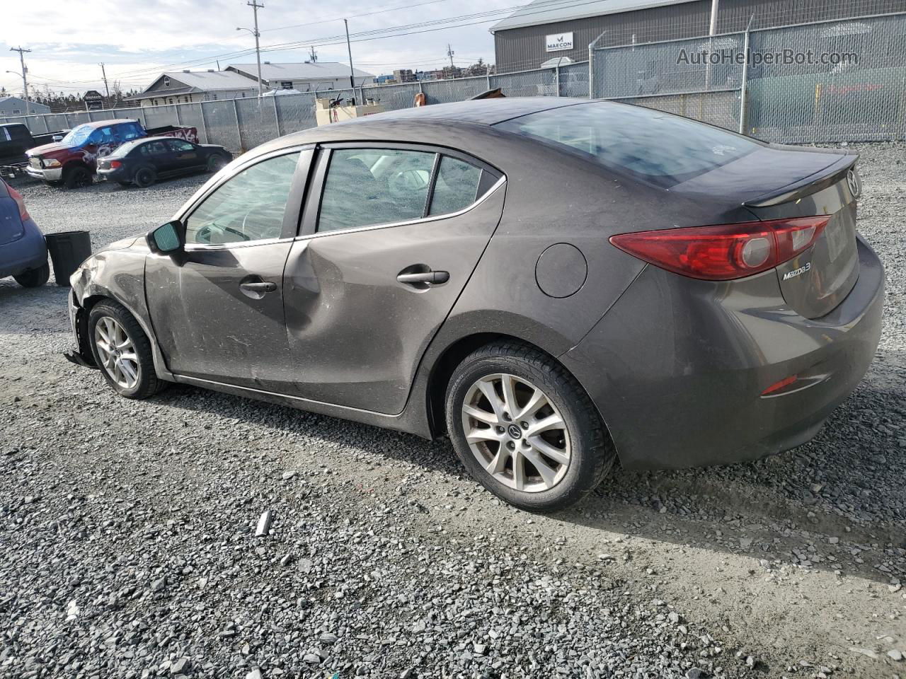 2015 Mazda 3 Touring Brown vin: 3MZBM1V70FM184741