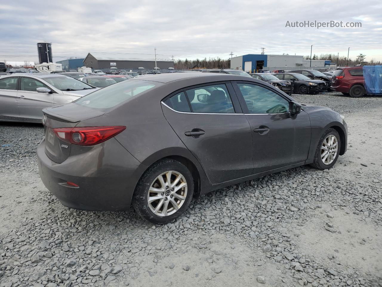 2015 Mazda 3 Touring Brown vin: 3MZBM1V70FM184741