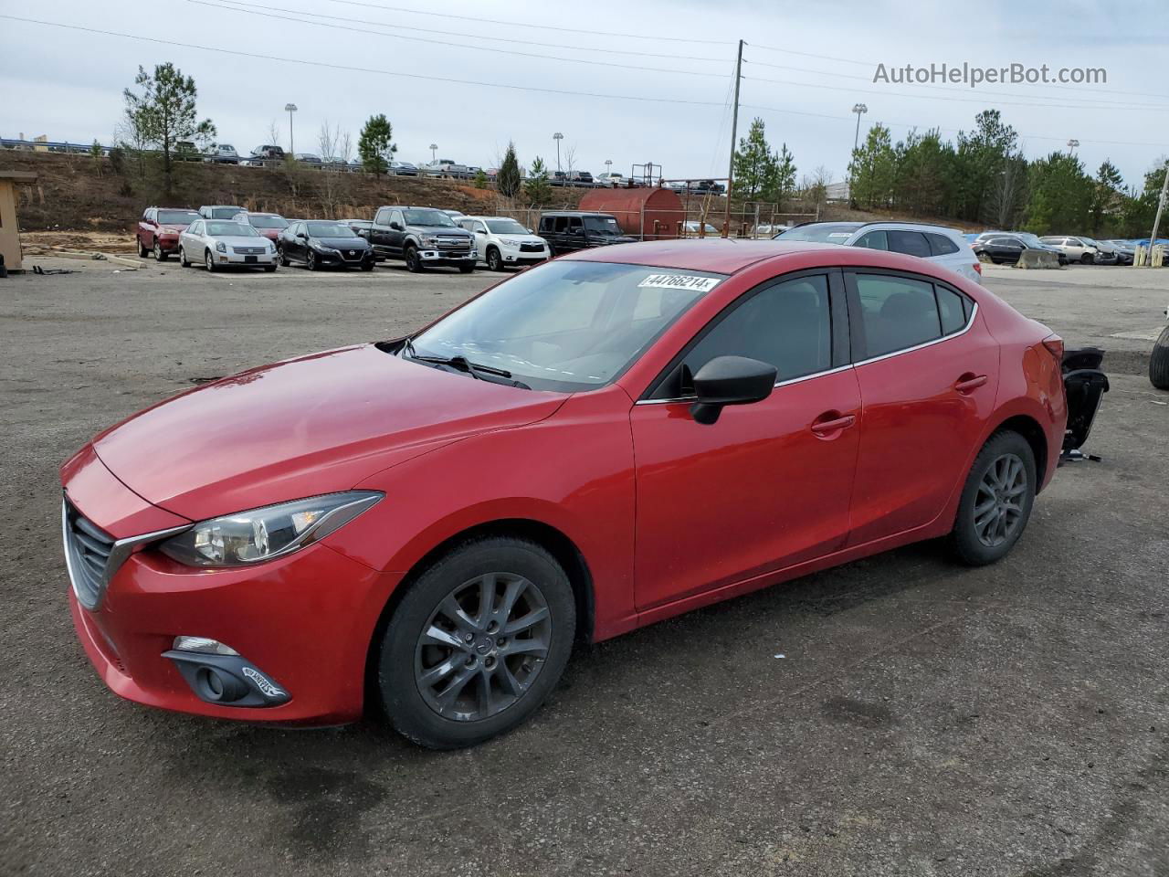 2015 Mazda 3 Touring Red vin: 3MZBM1V70FM211484