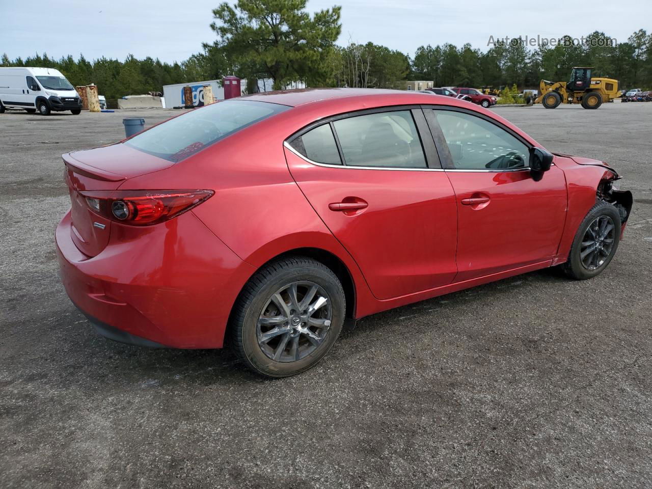 2015 Mazda 3 Touring Red vin: 3MZBM1V70FM211484