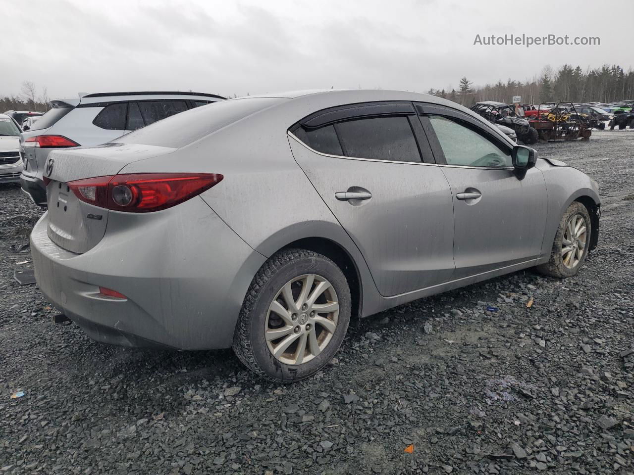 2016 Mazda 3 Touring Серебряный vin: 3MZBM1V70GM296621