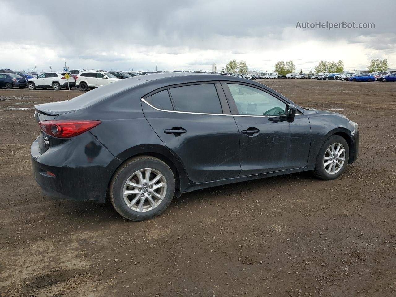 2014 Mazda 3 Touring Black vin: 3MZBM1V71EM121856