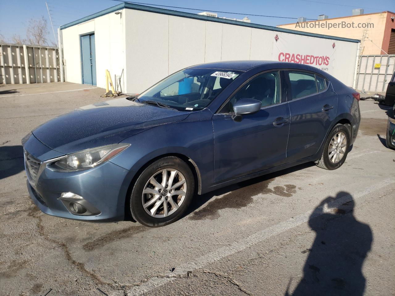 2015 Mazda 3 Touring Blue vin: 3MZBM1V71FM129537