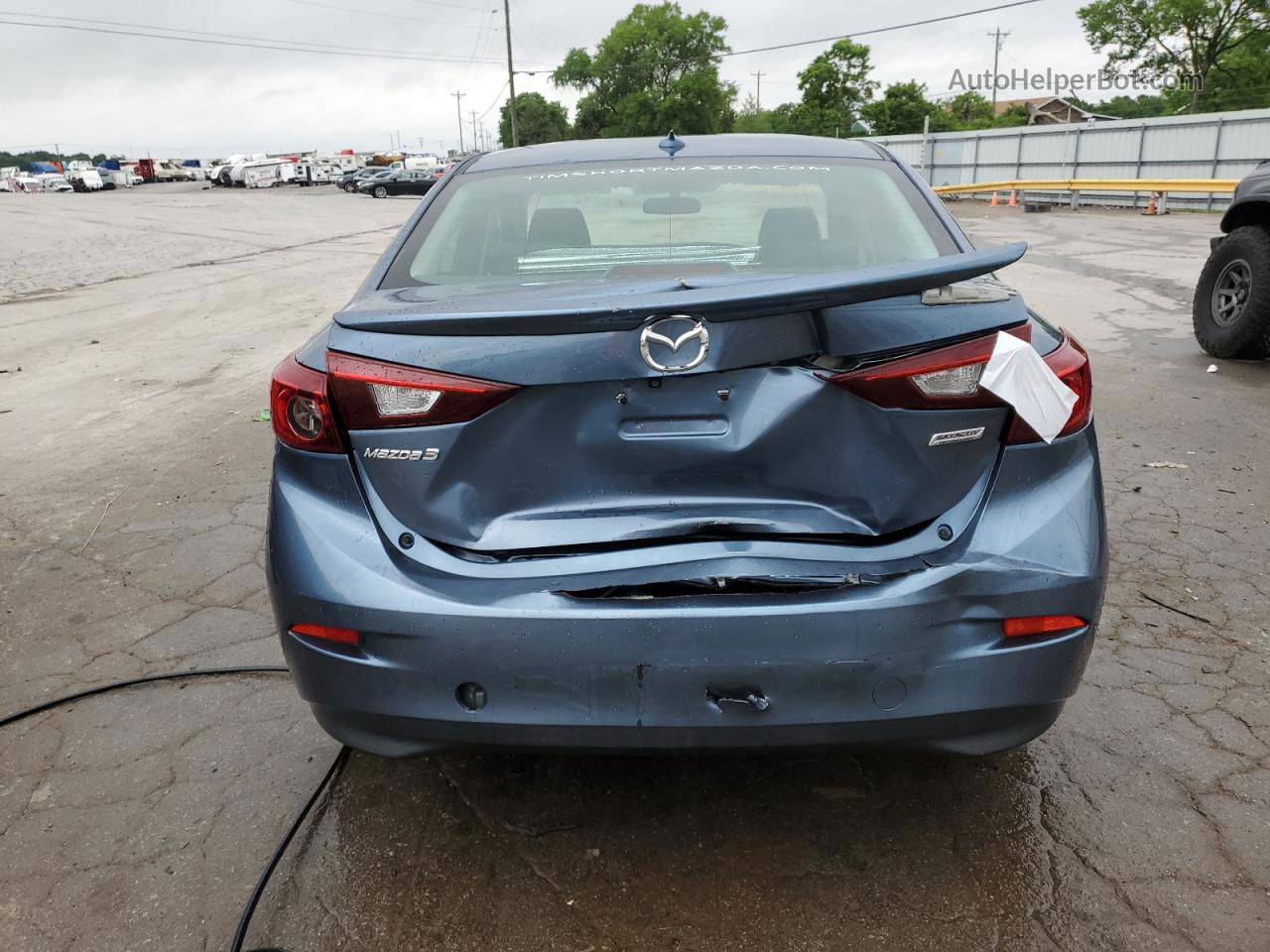 2015 Mazda 3 Touring Blue vin: 3MZBM1V71FM209727