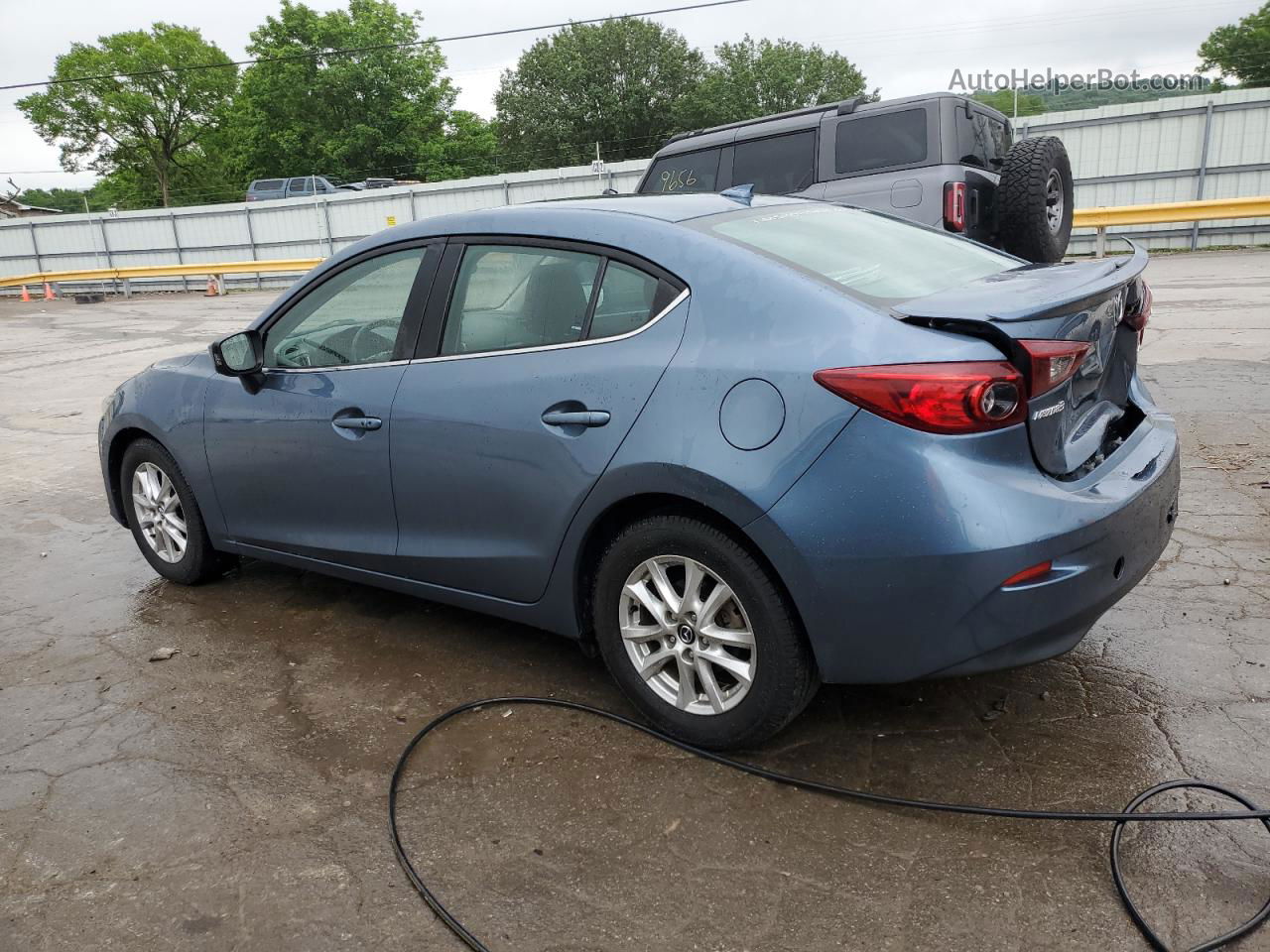 2015 Mazda 3 Touring Blue vin: 3MZBM1V71FM209727