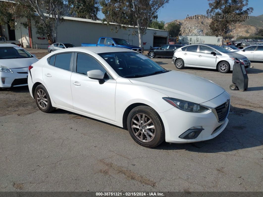 2015 Mazda Mazda3 I Touring Белый vin: 3MZBM1V71FM231436