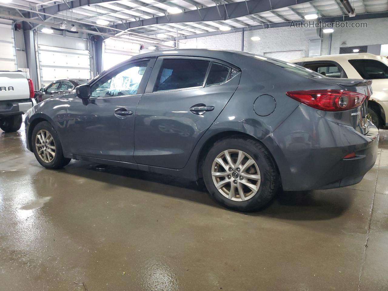 2015 Mazda 3 Touring Gray vin: 3MZBM1V71FM234627