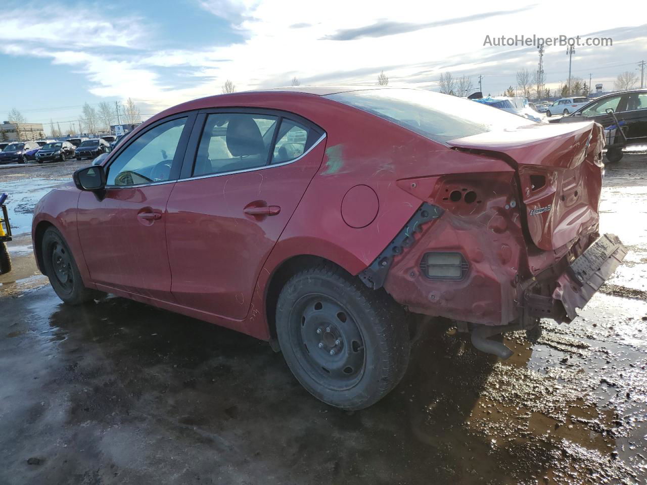 2016 Mazda 3 Touring Red vin: 3MZBM1V71GM287779