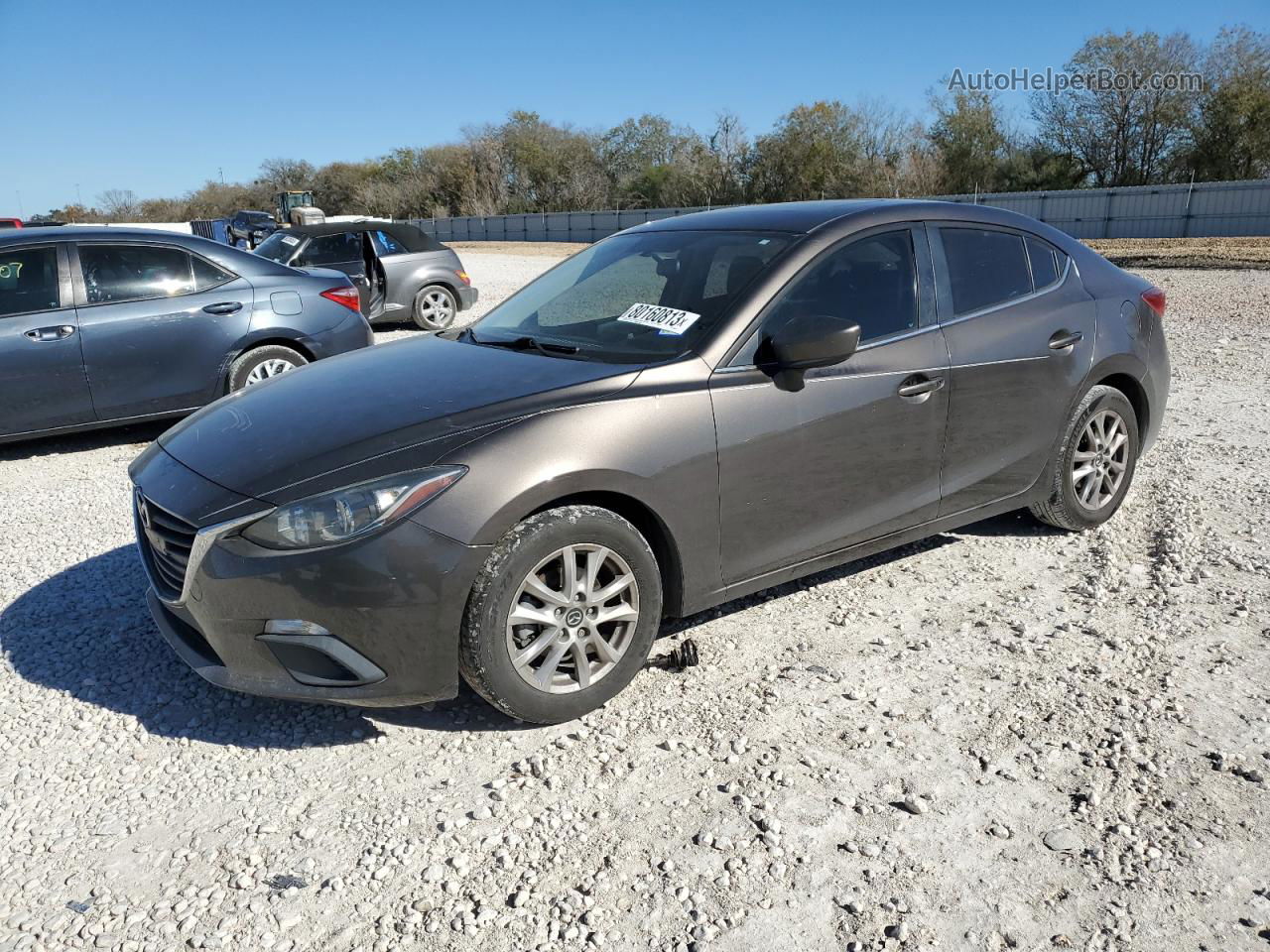 2014 Mazda 3 Touring Серый vin: 3MZBM1V72EM100420