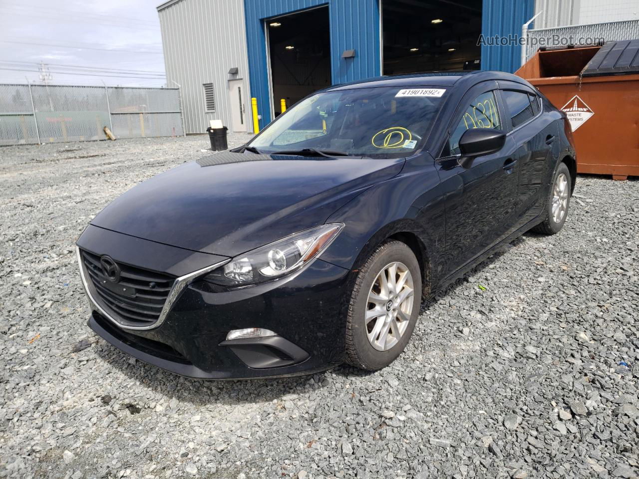 2014 Mazda 3 Touring Black vin: 3MZBM1V72EM107223