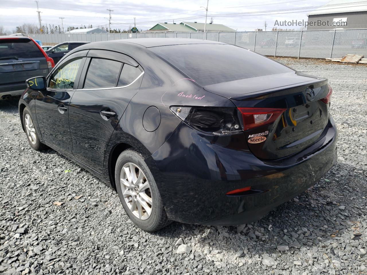 2014 Mazda 3 Touring Black vin: 3MZBM1V72EM107223