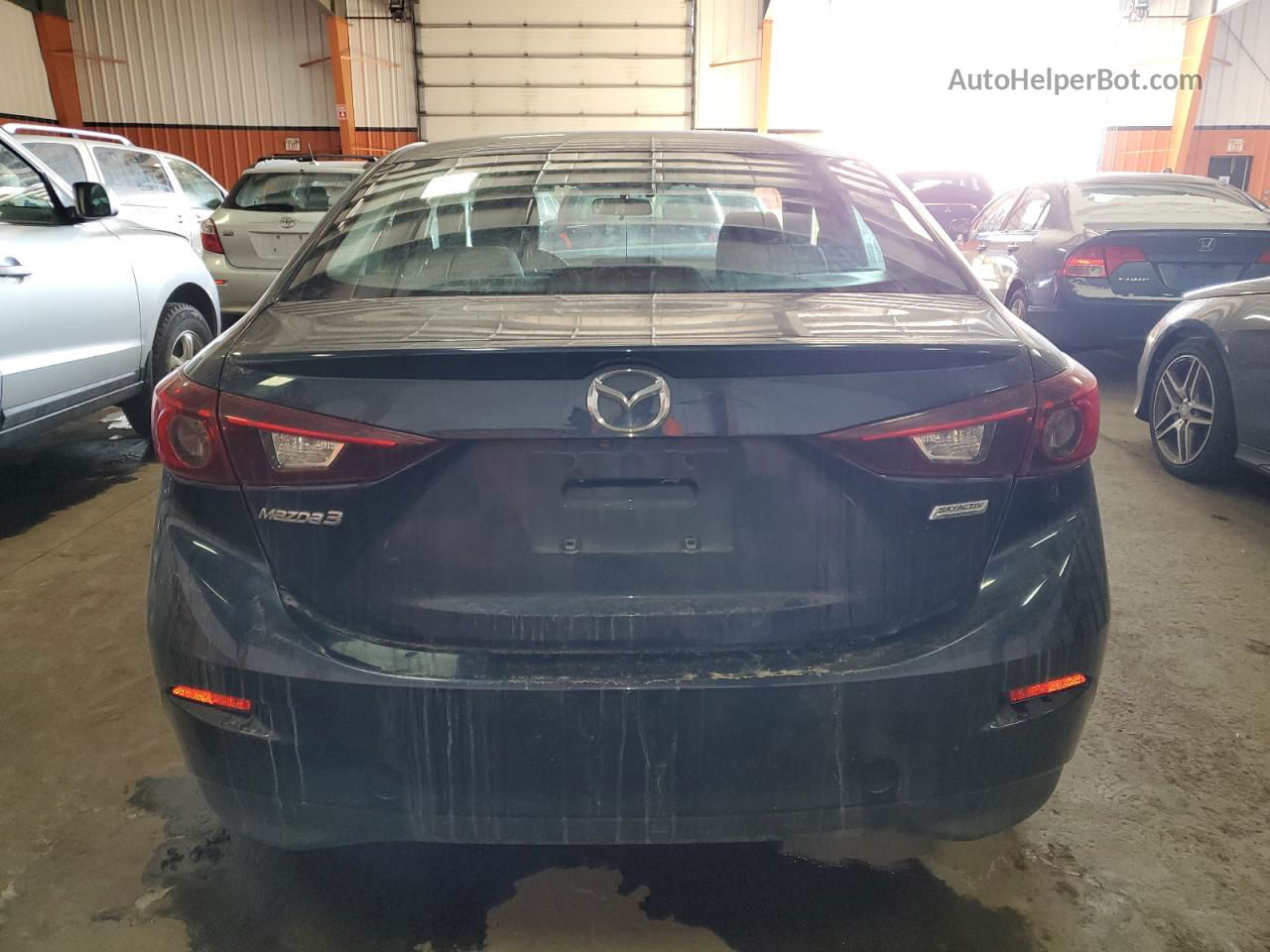 2014 Mazda 3 Touring Черный vin: 3MZBM1V72EM110591