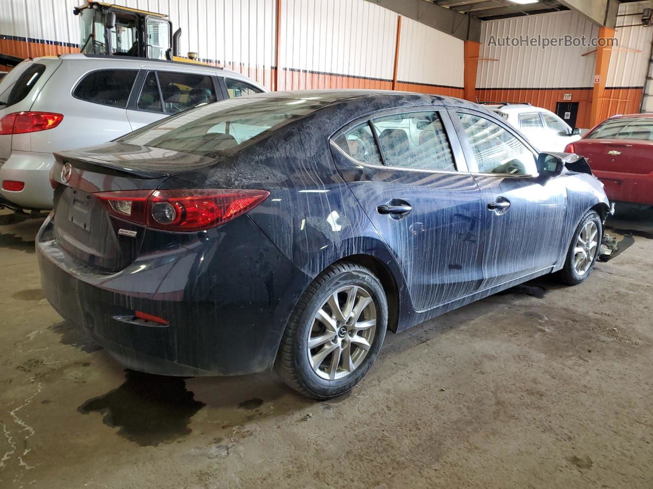 2014 Mazda 3 Touring Black vin: 3MZBM1V72EM110591