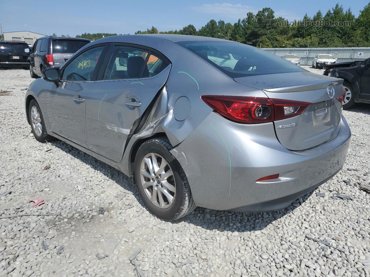 2015 Mazda 3 Touring Gray vin: 3MZBM1V72FM135816