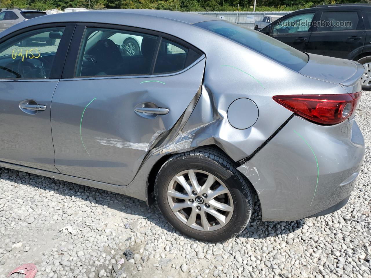 2015 Mazda 3 Touring Gray vin: 3MZBM1V72FM135816