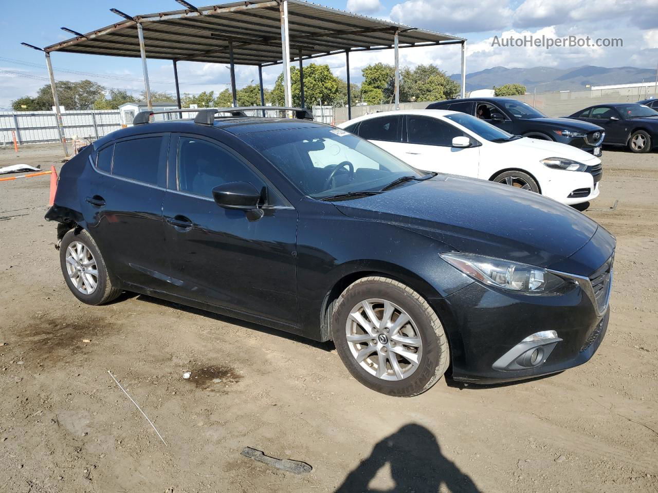 2016 Mazda 3 Touring Черный vin: 3MZBM1V72GM313953