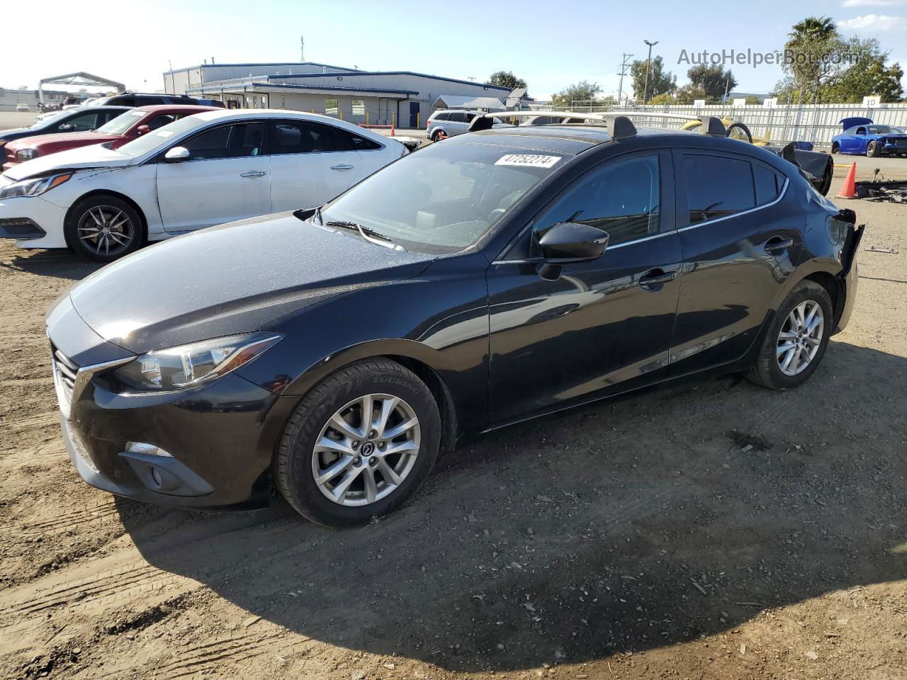 2016 Mazda 3 Touring Черный vin: 3MZBM1V72GM313953