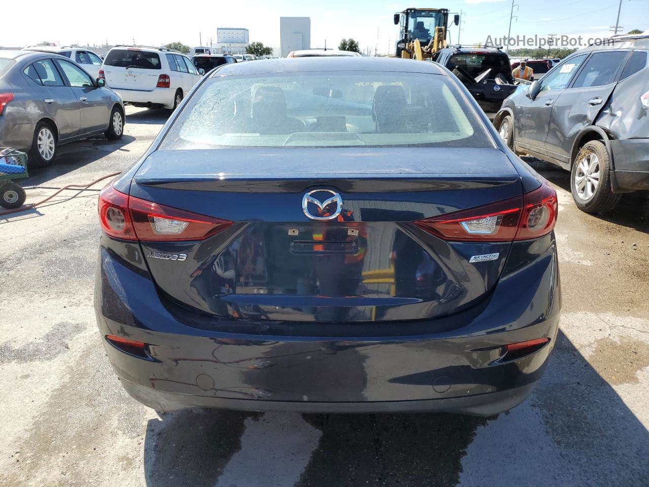 2014 Mazda 3 Touring Blue vin: 3MZBM1V73EM101768