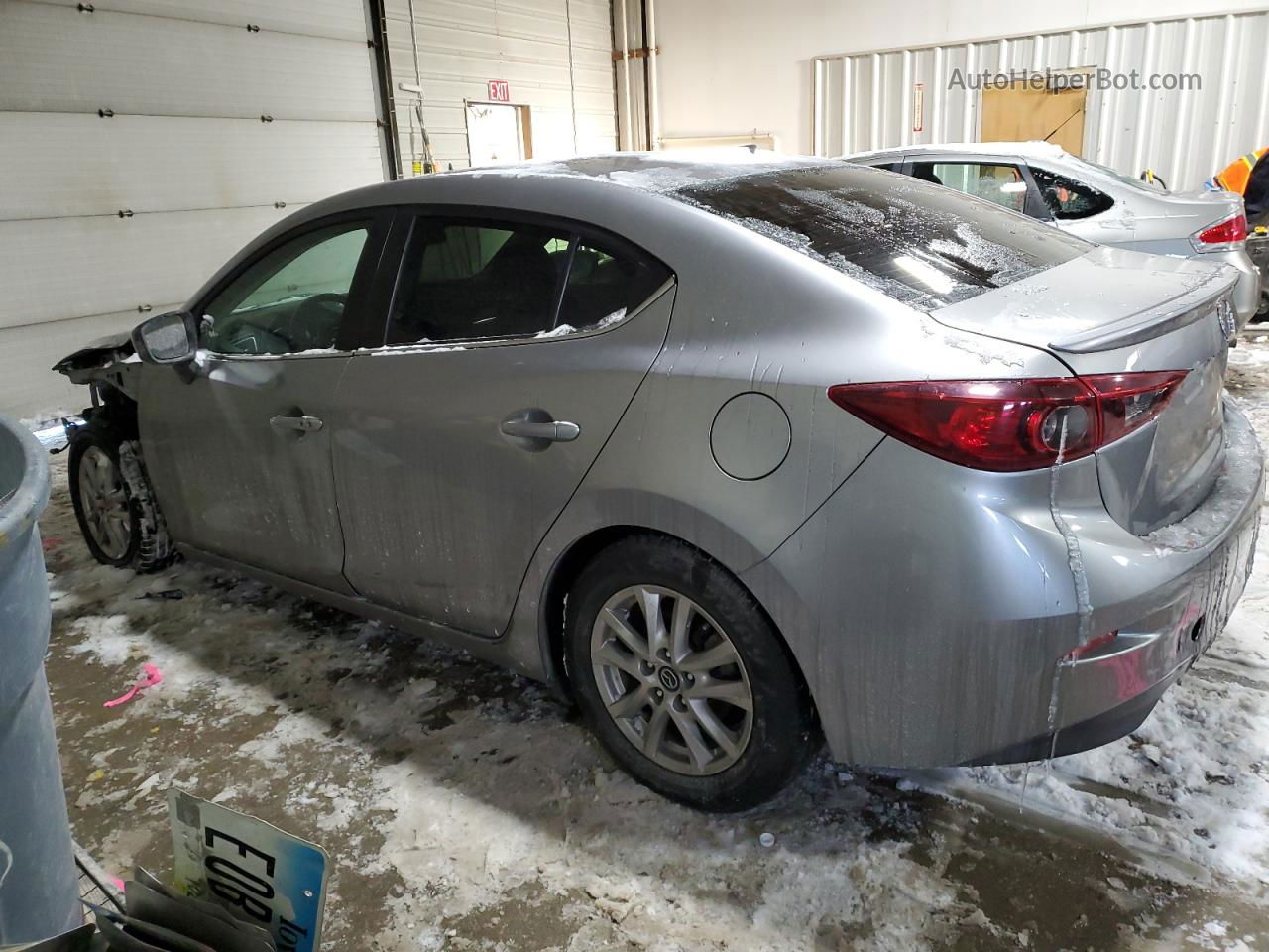 2014 Mazda 3 Touring Gray vin: 3MZBM1V73EM107554