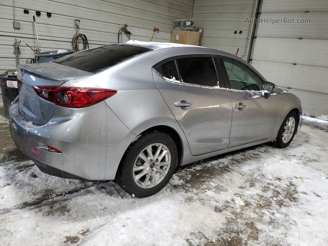 2014 Mazda 3 Touring Gray vin: 3MZBM1V73EM107554