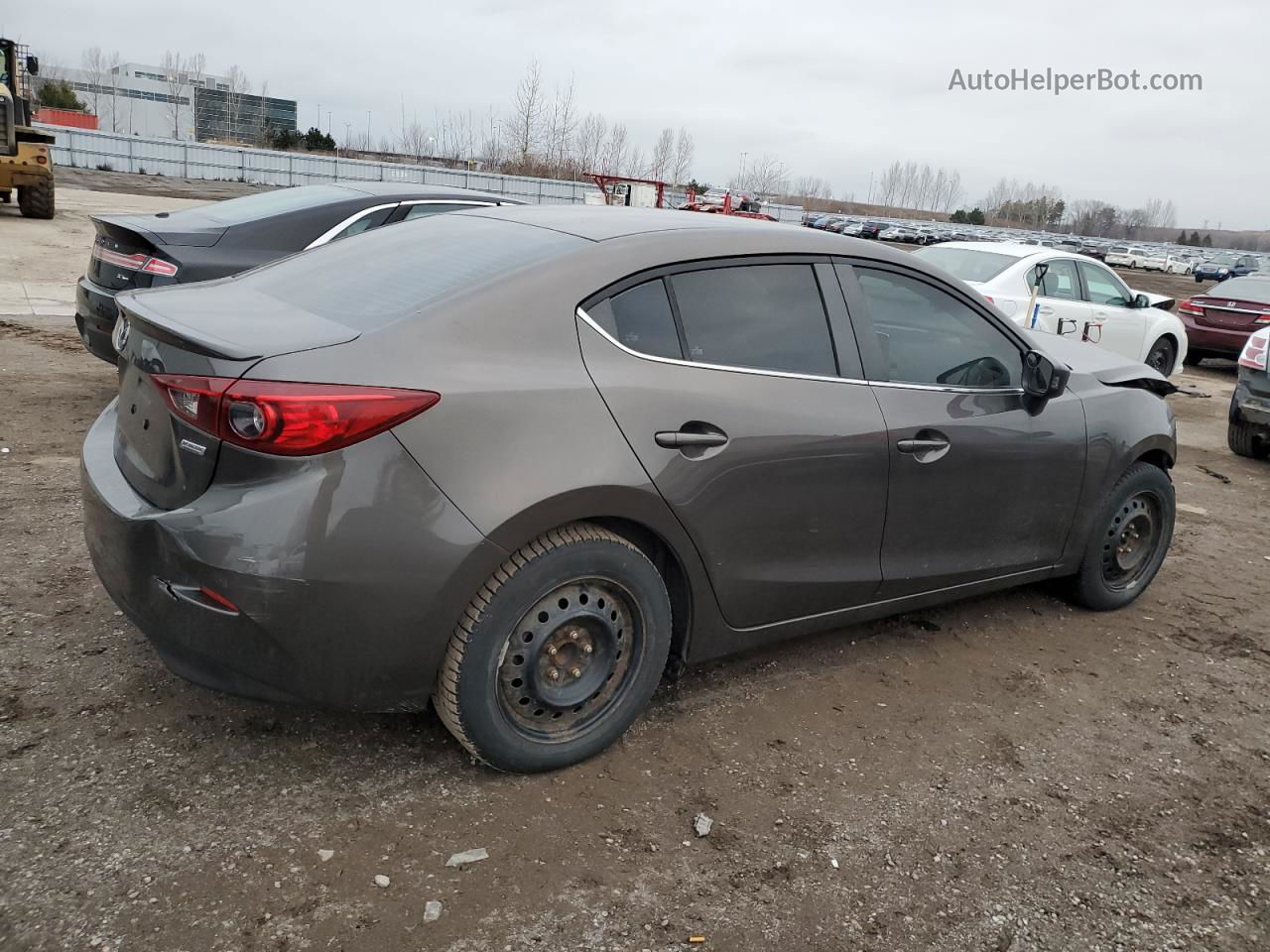 2015 Mazda 3 Touring Charcoal vin: 3MZBM1V73FM125862